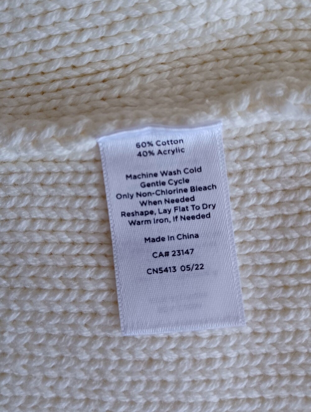 NWT Talbots Knit Yoke Crewneck Sweater Size L - Picture 14 of 15